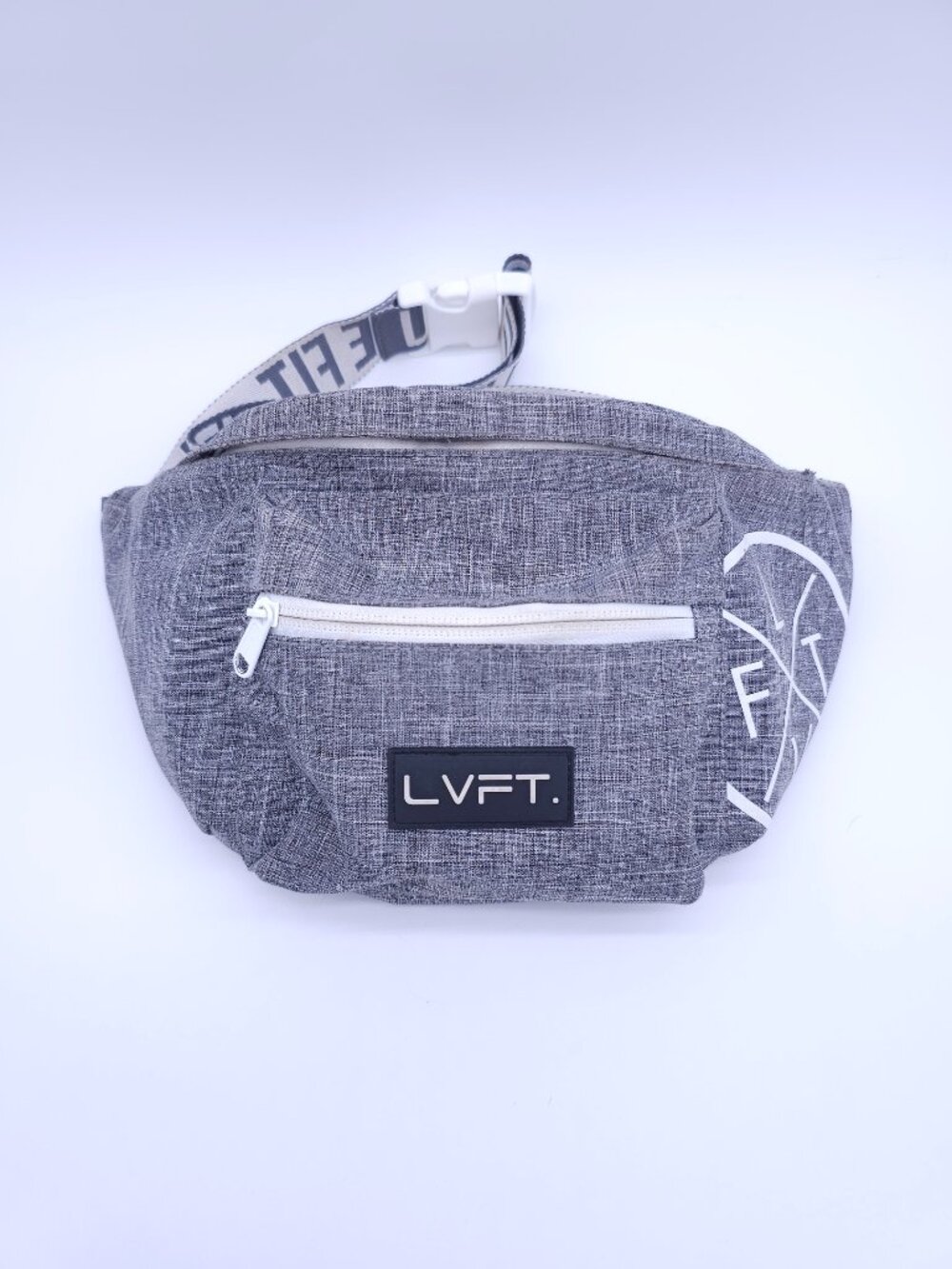 LVFT Live Fit Unisex Grey Belt Bag / Bum Bag / Crossbody Onesize